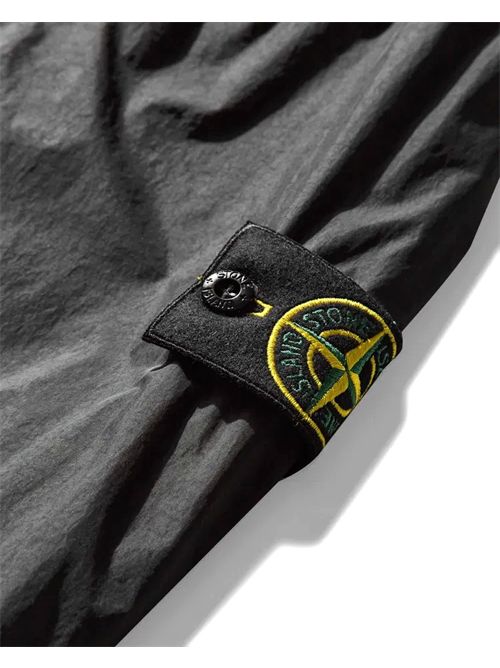 Stone Island Crinkle Reps R-NY Overshirt nero Stone Island | K2S15Q100006S0A23V0029 BLACK